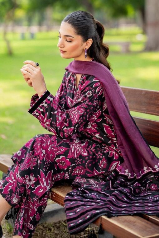 Baroque 3Pcs Digital Print Summer Lawn Collection 2025