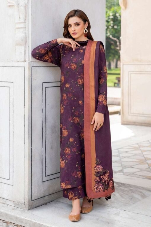 Baroque 3Pcs Digital Print Summer Lawn Collection 2025