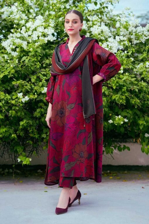 Baroque 3Pcs Digital Print Summer Lawn Collection 2025