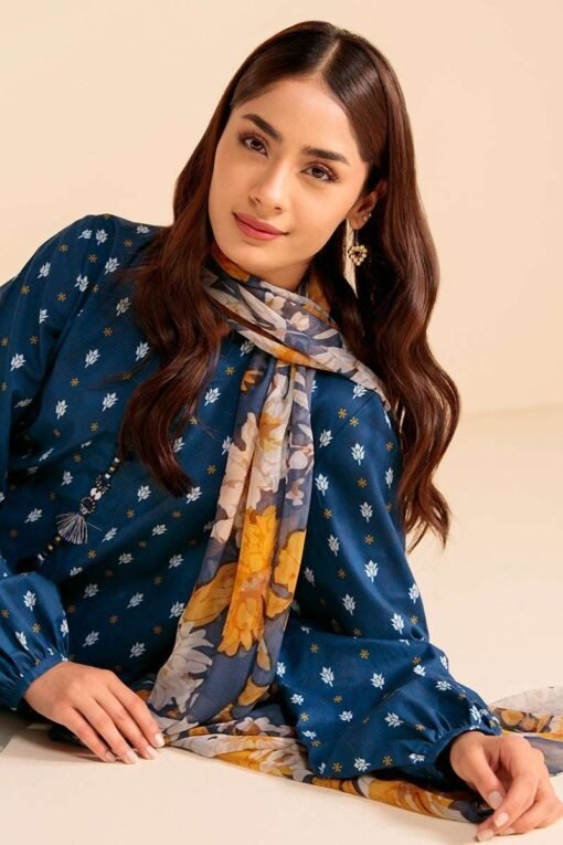 Baroque 3Pcs Digital Print Summer Lawn Collection 2025