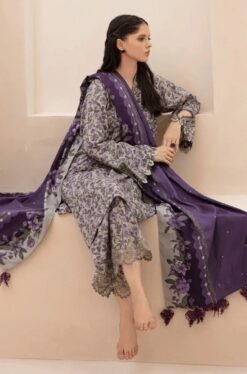 Baroque 3Pcs Digital Print Summer Lawn Collection 2025