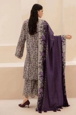 Baroque 3Pcs Digital Print Summer Lawn Collection 2025