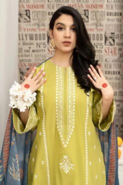 Aisling By Nirmal 3Pcs Embroidered Summer Lawn Collection 2025