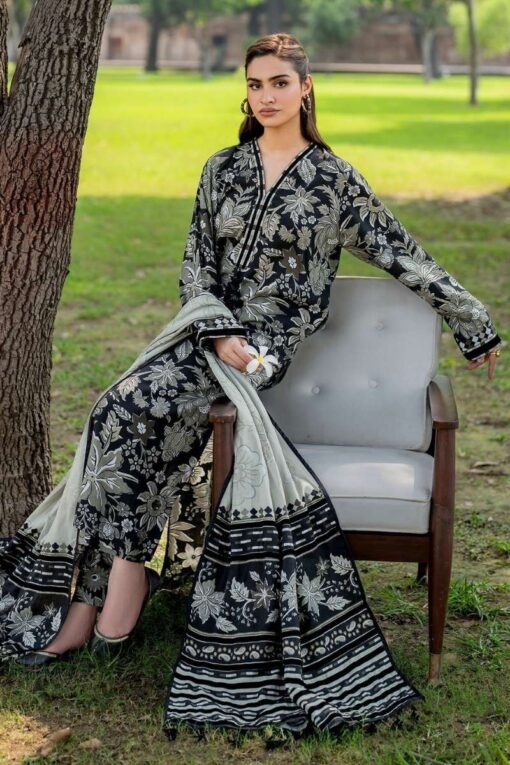 Baroque 3Pcs Digital Print Summer Lawn Collection 2025