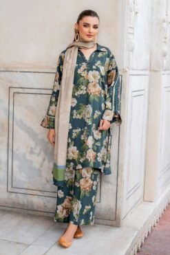 Baroque 3Pcs Digital Print Summer Lawn Collection 2025