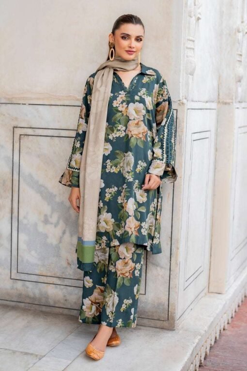 Baroque 3Pcs Digital Print Summer Lawn Collection 2025