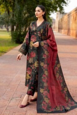Baroque 3Pcs Digital Print Summer Lawn Collection 2025