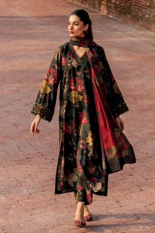 Baroque 3Pcs Digital Print Summer Lawn Collection 2025