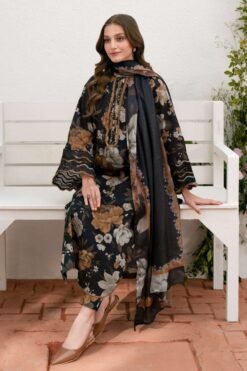 Baroque 3Pcs Digital Print Summer Lawn Collection 2025