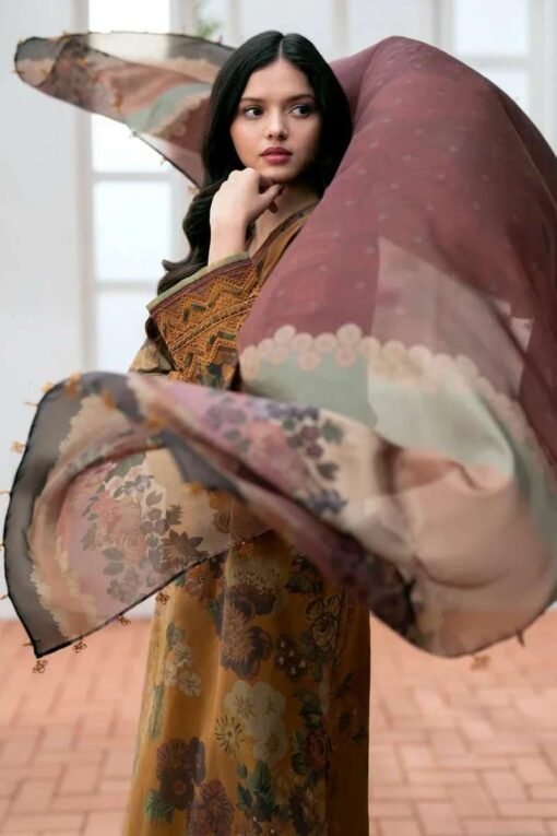 Baroque 3Pcs Digital Print Summer Lawn Collection 2025