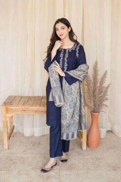Aisling By Nirmal 3Pcs Embroidered Summer Lawn Collection 2025