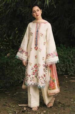 Zara Shahjahan 3Pcs Embroidered Summer Lawn Collection 2025