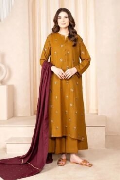 Baroque 3Pcs Embroidered Summer Lawn Collection 2025