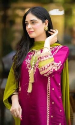 Omal By Komal 3Pcs Embroidered Summer Lawn Collection 2025