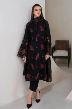 Baroque 3Pcs Embroidered Summer Lawn Collection 2025