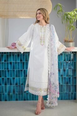 Jazmin 3Pcs Embroidered Summer Lawn Collection 2025