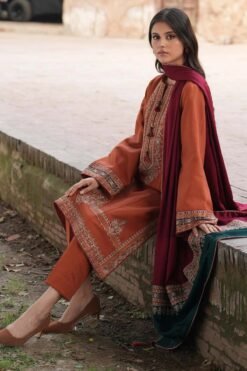 Jazmin 3Pcs Embroidered Summer Lawn Collection 2025